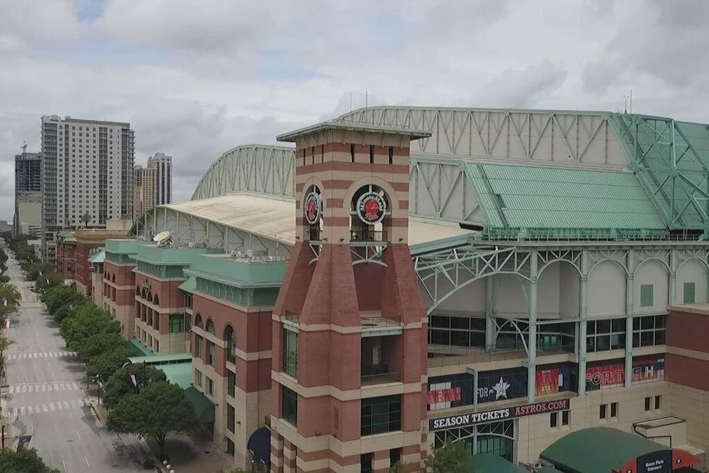 Apartamento U3 Penthouse Houstonw Car Astros W Skyline-View Exterior foto