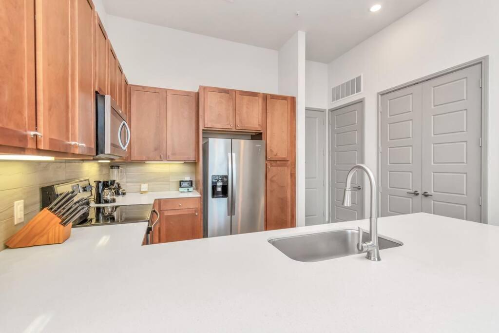 Apartamento U3 Penthouse Houstonw Car Astros W Skyline-View Exterior foto