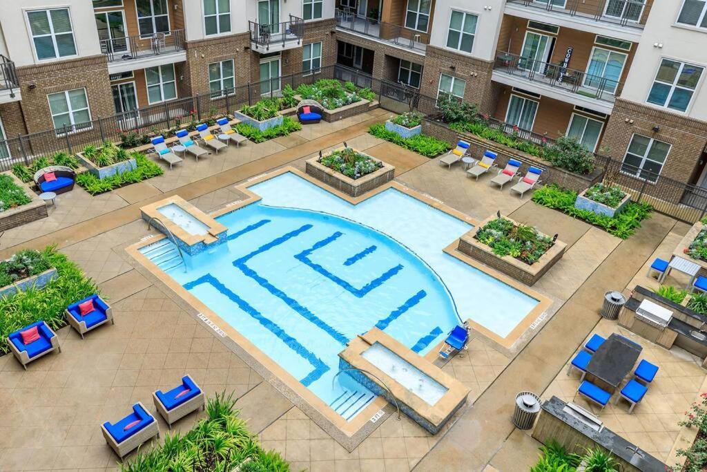 Apartamento U3 Penthouse Houstonw Car Astros W Skyline-View Exterior foto