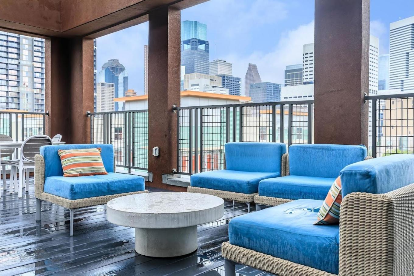 Apartamento U3 Penthouse Houstonw Car Astros W Skyline-View Exterior foto