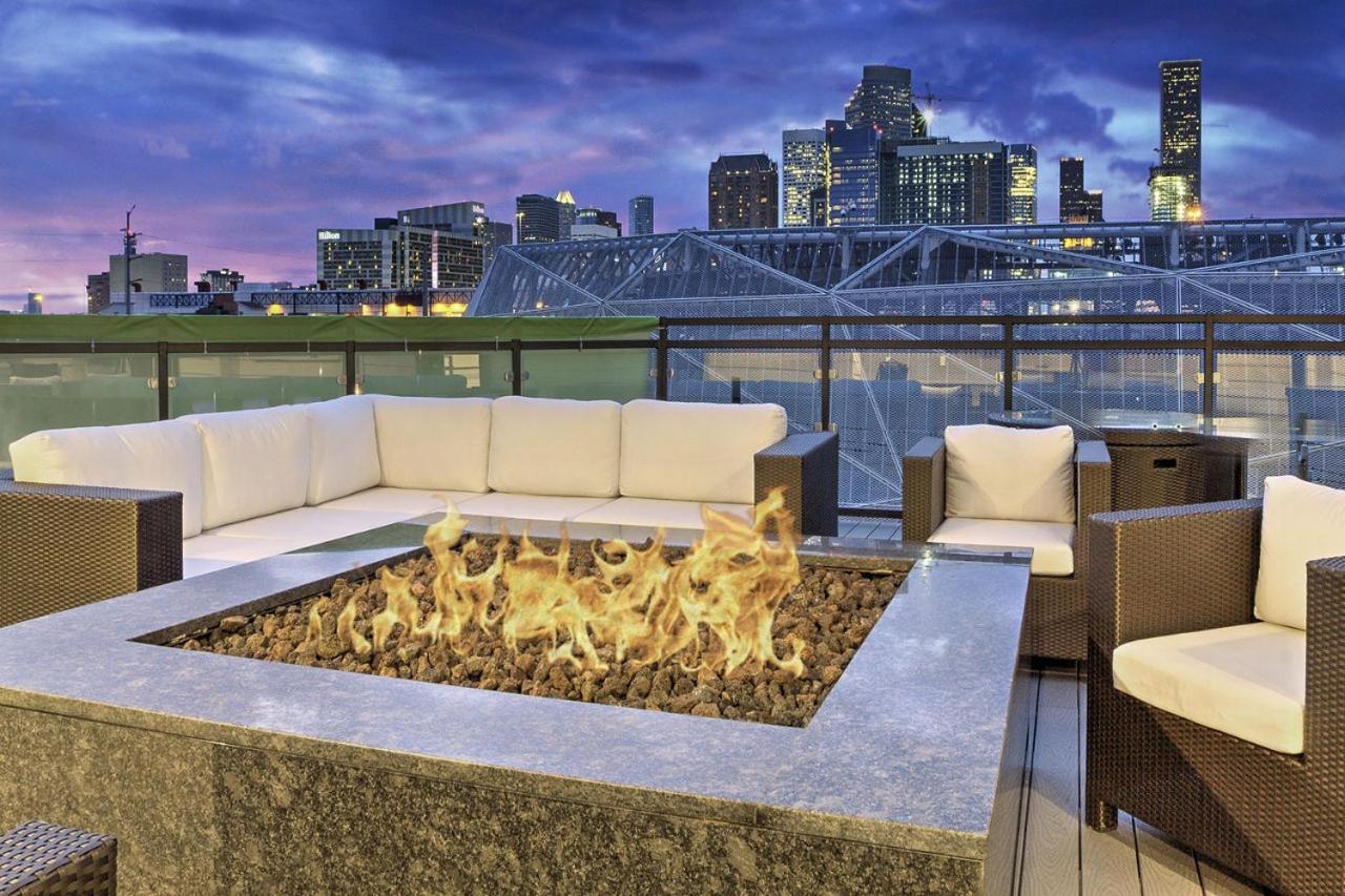 Apartamento U3 Penthouse Houstonw Car Astros W Skyline-View Exterior foto